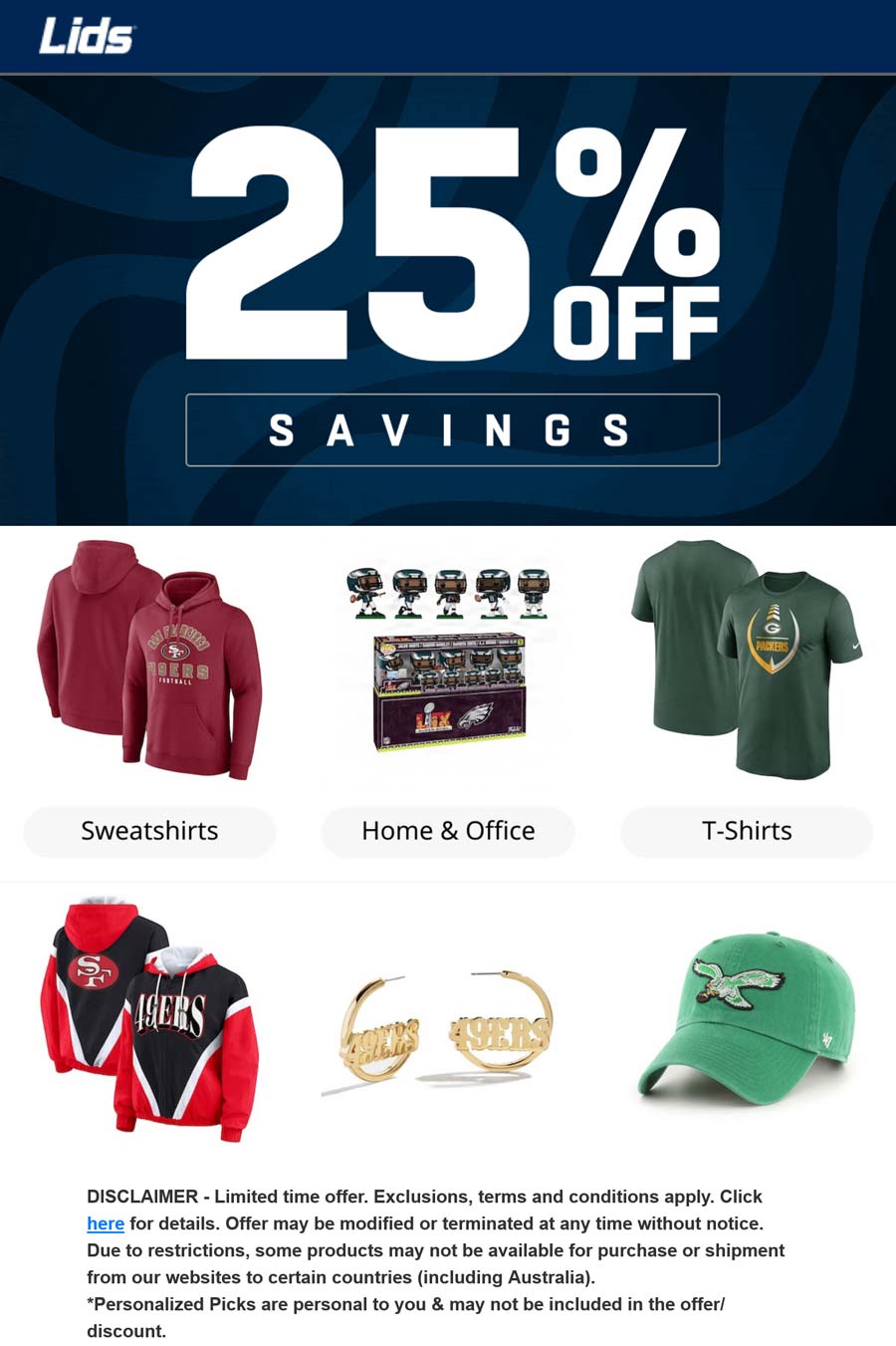 Lids coupons & promo code for September 2025