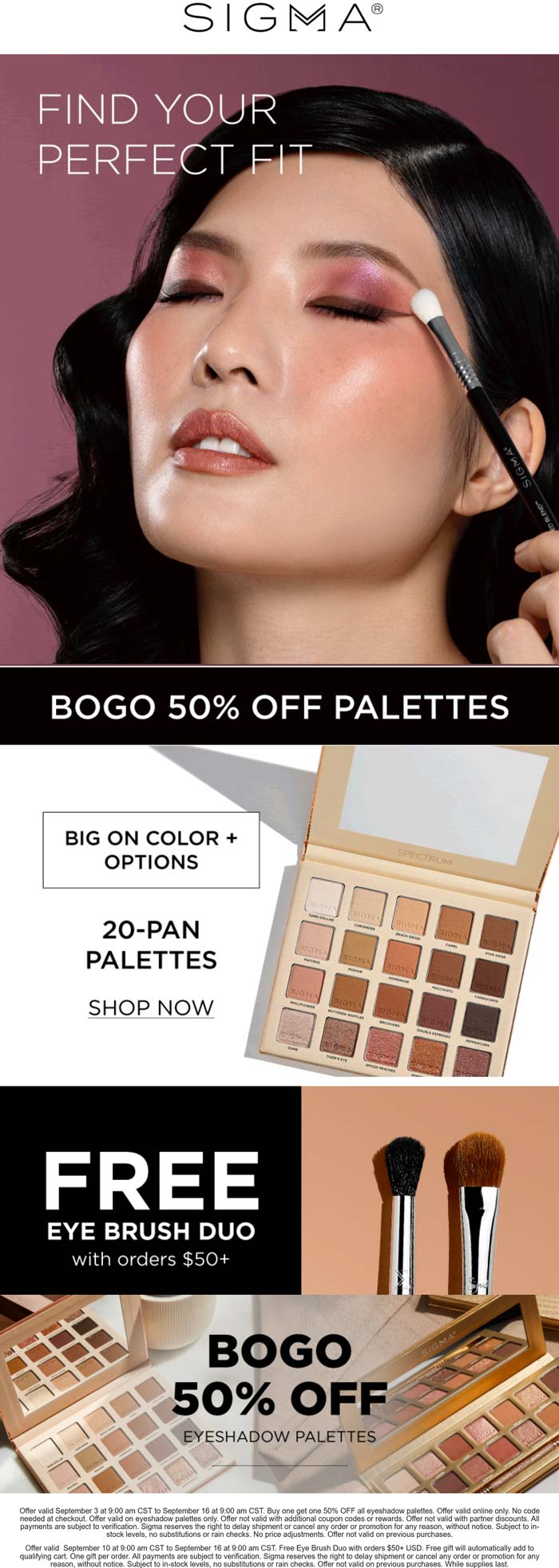 Sigma coupons & promo code for September 2025