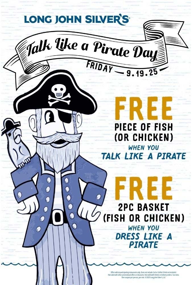 Long John Silvers coupons & promo code for September 2025