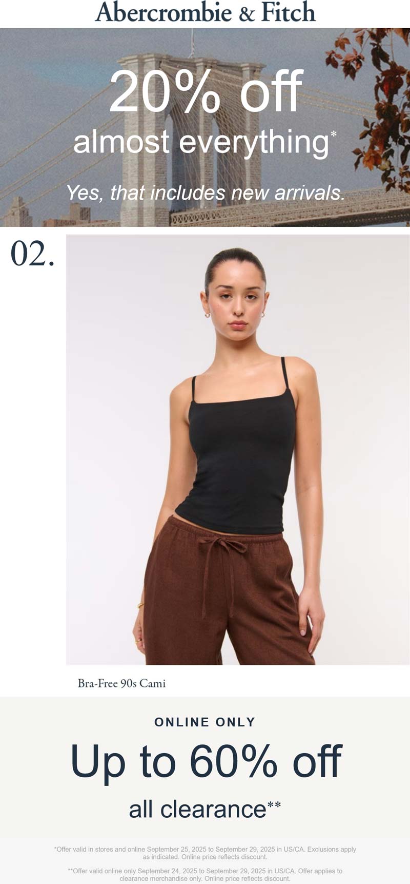 Abercrombie & Fitch stores Coupon  20% off at Abercrombie & Fitch, ditto online #abercrombiefitch 