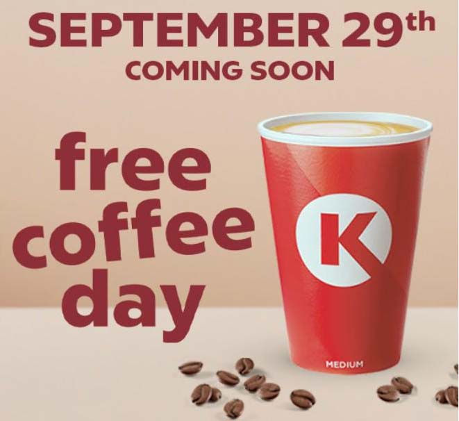 Circle K restaurants Coupon  Free coffee via mobile Monday at Circle K gas stations #circlek 