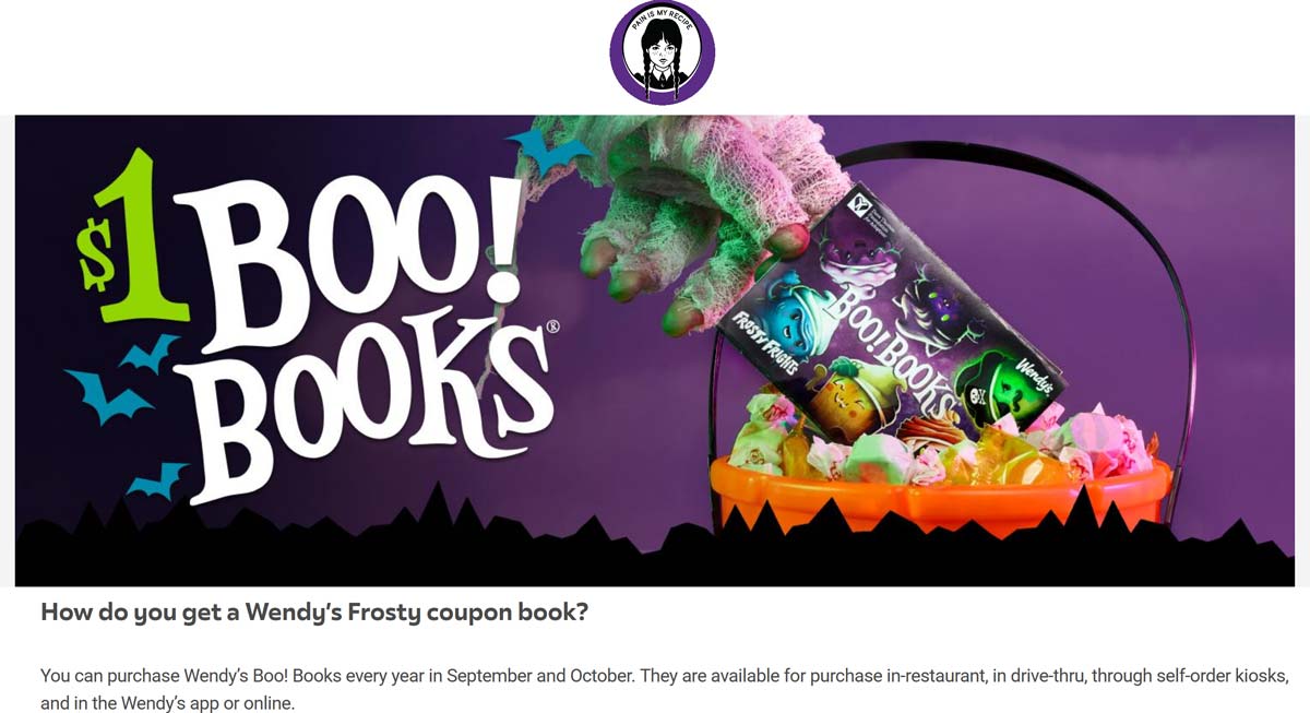Wendys coupons & promo code for October 2025